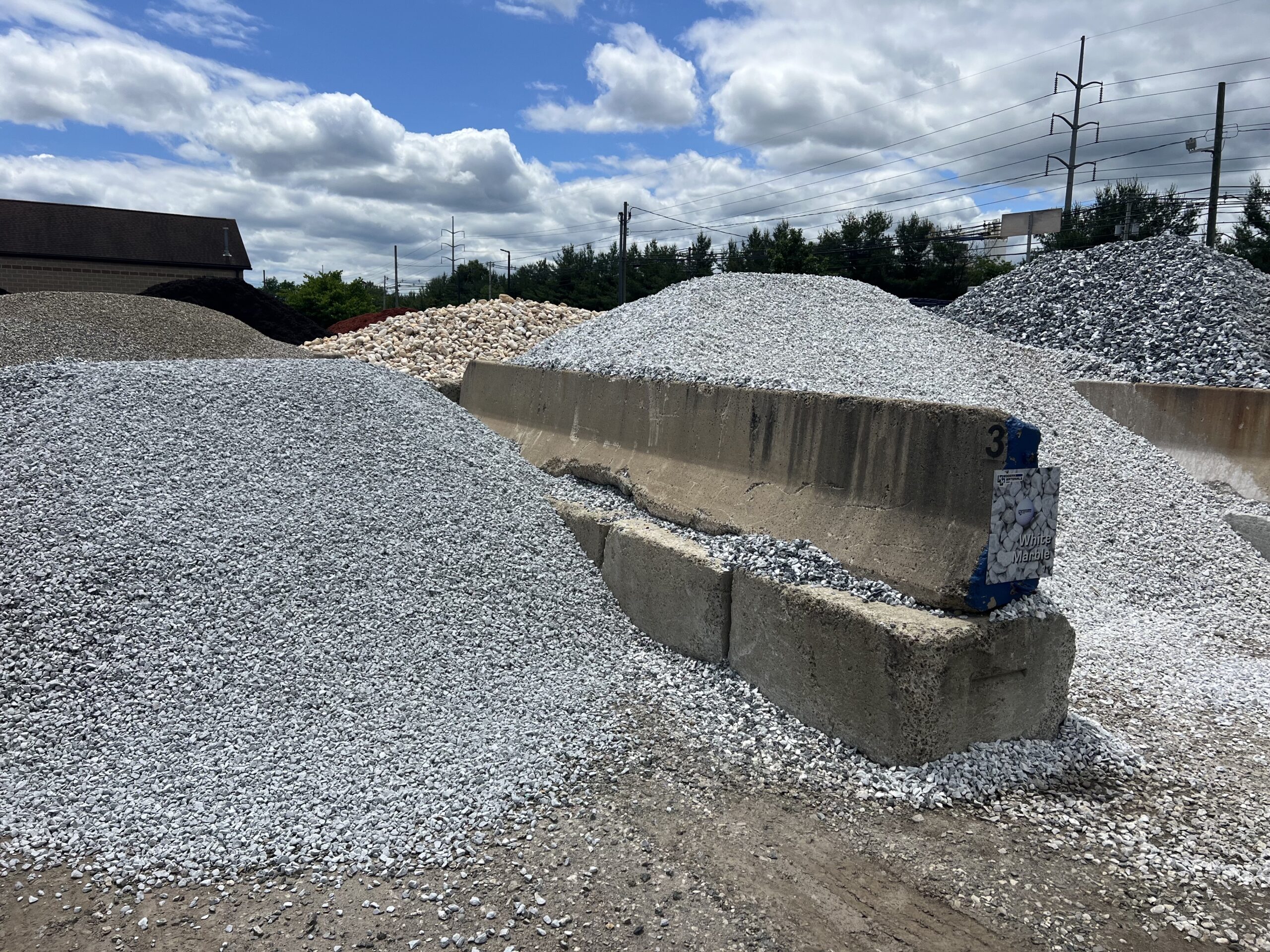 Landscape gravel stock